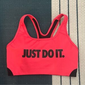 Nike Red Dri-FIT Sports Bra